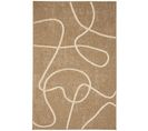 Tapis De Salon Palma Abstrait Blanc 80x150