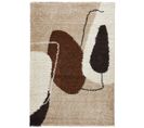 Tapis De Salon Motif Artistique Marron Palerme 160x230