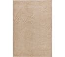 Tapis De Salon Feuille En Relief Beige Bloom 160x230