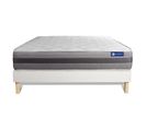 Ensemble Matelas Ressorts Ensaches Et Memoire De Forme 160x200 Actiflex Relax Ep:24 Cm - Sommier Kit