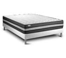 Ensemble Matelas Mousse Polyurethane à Memoire De Forme 140x200 Vital Power Zen Ep:24 Cm - Sommier K