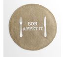 Set De Table Jute Bon Appétit 38 Cm