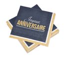 Lot De 20 Serviettes Papier Joyeux Anniversaire