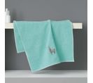 Serviette De Toilette 50 X 90 Cm Lama Vert