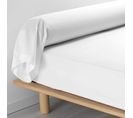 Taie Traversin Coton Percale Blanc