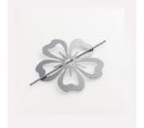 1 Embrasse Broche Petaly Gris