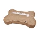 Coussin Os Pour Chien Taupe