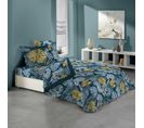 Parure De Drap 240 x 220 + 2 Taies D'oreiller Tropic Blue