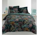 Parure Housse De Couette Percale Bouquet Candice 240x220cm