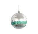 1 Boule Sapin De Noel Argent