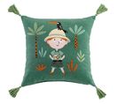 Coussin Leo Explorateur Et Ses Animaux 40cm