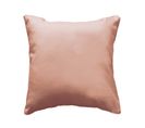 Coussin Passepoil 40 X 40 Cm Rose Poudre