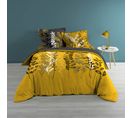 Parure Housse Couette 240x220 Cm Isabelle Jaune