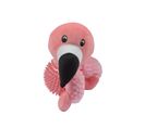 Jouet Peluche Balle Sonore Flamant Rose Pour Chien