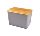 Box De Rangement Avec Couvercle En Bambou