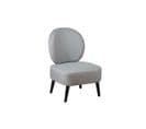 Fauteuil Crapaud Tissu Gris Souris - Bangkok