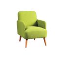 Fauteuil Vert Style Scandinave - Bodo