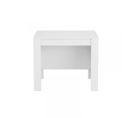 Table Extensible 51/237 Cm Blanc - Gio - L 51/237 X L 90 X H 78 Cm