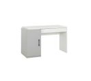 Bureau 1 Porte 1 Tiroir Blanc/gris - Moonla