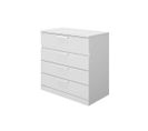 Commode 4 Tiroirs Blanc - Ilora