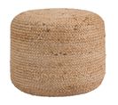 Pouf Rond Katy En Jute D40 Cm