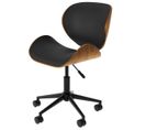 Chaise De Bureau Noire Baudoin