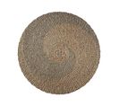 Tapis Rond Ivy 120cm En Jacinthe D'eau