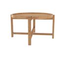 Table Basse Kouma D70 Cm En Bois De Teck Recyclé