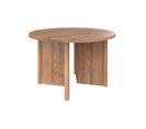 Table Ronde Bana 4 Personnes En Bois De Teck Recyclé D120 Cm