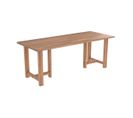 Table Rectangulaire Padar 8 Personnes En Bois De Teck Recyclé 200 Cm