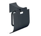 Support Porte Rouleau Wc Noir