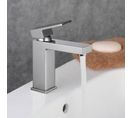 Robinet Mitigeur Lavabo Simple Nickel Brossé - Sirius