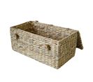 Boîte De Rangement En Jonc De Mer 32x17x15cm