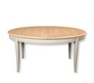 Table Ovale 160 Cm, 2 Rallonges Intégrées, Chêne Massif