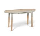 Bureau Console 140 Cm, 100% Frêne Massif