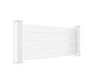 Lot De 5 Clôtures Aluminium Vogel 190h90 Blanc