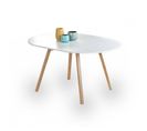 Table Ronde Scandinave Avec Rallonge 102cm Storend -