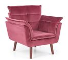 Fauteuil Tissu Design Et Confort Bordeaux Starky