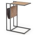 Table D'appoint Industrielle Avec Porte-revues Vineta