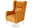 Fauteuil Contemporain En Tissu Couleur Miel Spring 2