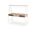 Bureau Design Chêne Sonoma Et Blanc Ykar