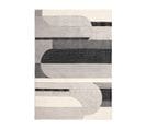 Tapis 160x230 cm ANZIO Noir/blanc