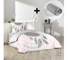 Pack Parure De Couette 200x200 Cm Namasté + Drap Housse 140x190 Galet