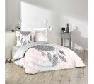 Housse De Couette 2 Personnes 200x200 Cm 100% Coton + 2 Taies D’oreiller Namasté