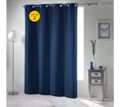 Lot De 2  Rideaux Occultant Spécial Petites Fenêtres 135 X 180 Cm Occult Navy