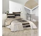 Pack Parure De Couette 260x240 Cm So Natural + Drap Housse 160x200x30 Beige