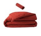 Pack Parure 260 X 240 Cm En Percale 78 Fils + Dh 160x200 Cm Tomette