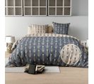 Housse De Couette 220x240 Cm + 2 Taies D'oreiller 63x63 Cm Coton Pam