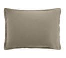 Taie D'oreiller 50x70 Cm Rectangle Satin De Coton Sable