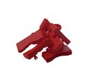 Lot De 10 Embouts Rouge Pour Lattes De 68 X 8 Mm